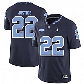 North Carolina Tar Heels 22 Charlie Justice Black College Football Jersey Dzhi,baseball caps,new era cap wholesale,wholesale hats